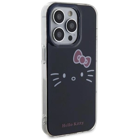 Hello Kitty IML Kitty Face case for iPhone 15 Pro - black