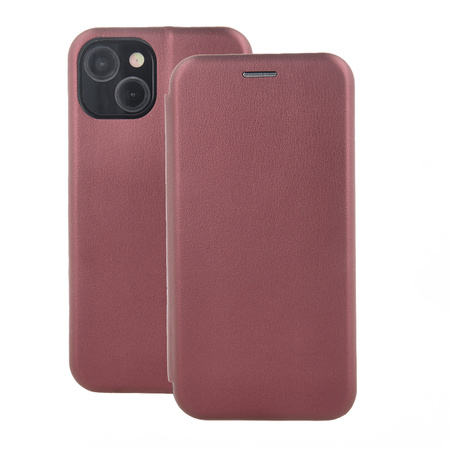 Etui Smart Diva do Samsung Galaxy A16 4G / A16 5G burgundowe