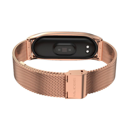 TECH-PROTECT MILANESEBAND XIAOMI MI SMART BAND 5 / 6 / 6 NFC ROSE GOLD