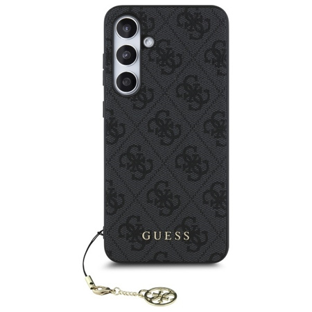 Oryginalne Etui GUESS hardcase 4G Charms Collection GUHCS24FEGF4GGR do Samsung Galaxy S24 FE szary