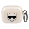 Karl Lagerfeld KLA3UCHGD AirPods 3 cover złoty/gold Glitter Choupette