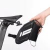 Rockbros C32BK saddle bag 1.5 l with water bottle pocket - black