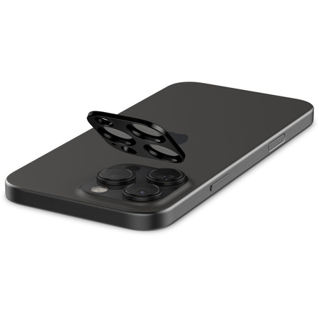 Spigen Optik. TR Camera Protector szkło hartowane na aparat (2 szt.) iPhone 14 Pro / 14 Pro Max czarne