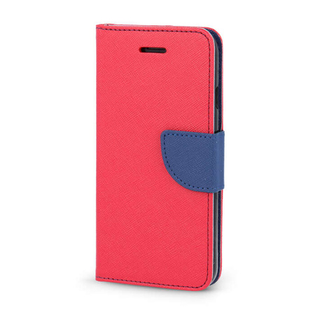 Etui Smart Fancy do Xiaomi Redmi 12C czerwono-granatowe