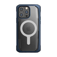 Raptic X-Doria Secure Case for iPhone 14 Pro with MagSafe armored cover blue