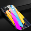 Color Glass Case etui pokrowiec nakładka ze szkła hartowanego z osłoną na aparat iPhone 11 Pro Max pattern 2