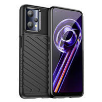 Thunder Case flexible gepanzerte Hülle Realme 9 Pro schwarz