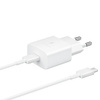 Samsung USB-Wandladegerät Typ C 15W PD AFC + USB-Kabel Typ C weiß (EP-T1510XWEGEU)