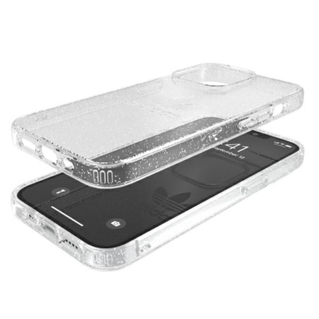 Adidas OR Protective iPhone 13 Pro / 13 6,1" Clear Case Glitter transparent 47120