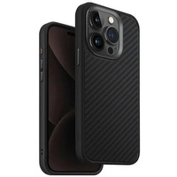 Uniq Hülle Keva iPhone 15 Pro 6,1&quot; Magclick Charging schwarz/carbon black