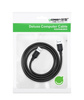 Ugreen kabel przewód USB 2.0 (męski) - USB 2.0 (męski) 3 m czarny (US128 30136)