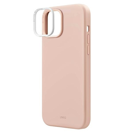 Uniq case Lino Hue iPhone 14 Plus 6.7&quot; Magclick Charging pink/blush pink