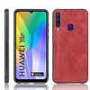 Etui HUAWEI Y6P Skórzana nakładka Hybrid case czerwone