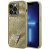 Guess GUHCP14LHDGTPD iPhone 14 Pro 6.1" złoty/gold hardcase Rhinestone Triangle