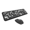 Wireless keyboard + mouse set MOFII 666 2.4G (Black)