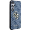 Etui Guess 4G Big Metal Logo na Samsung Galaxy S24 - niebieskie