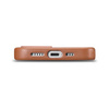 iCarer Case Leather genuine leather case cover for iPhone 14 brown (WMI14220705-BN) (MagSafe Compatible)