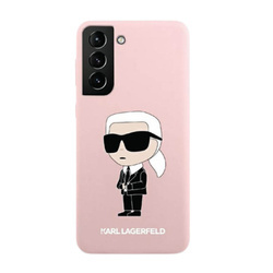 Karl Lagerfeld Silicone NFT Ikonik - Etui Samsung Galaxy S23 Ultra (różowy)