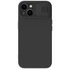 Nillkin CamShield Silky Silicone Case for iPhone 15 Plus with Camera Protector - Black