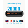 Bateria zewnętrzna (Powerbank) VEGER T100 - 20 000mAh LCD Quick Charge PD 100W czarny (np do laptopa) (W2032C-100)