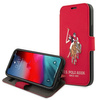 US Polo USFLBKP12MPUGFLRE iPhone 12/12 Pro 6,1" czerwony/red book Polo Embroidery Collection