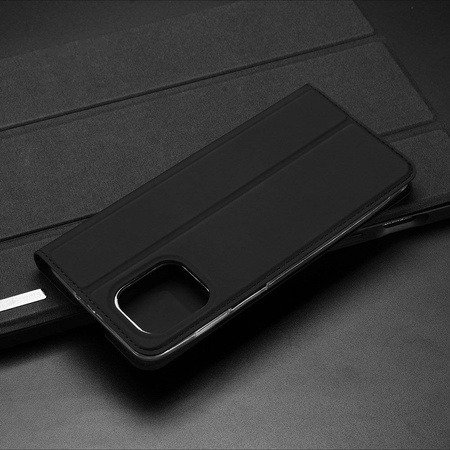 Dux Ducis Skin Pro kabura etui pokrowiec z klapką Motorola Moto G100 / Edge S czarny