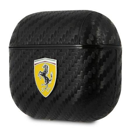 Ferrari FESA3CABK AirPods 3 cover czarny/black On Track PU Carbon