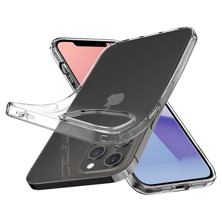 Etui IPHONE 12 / 12 PRO Spigen Liquid Crystal Clear transparentne