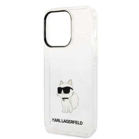 Karl Lagerfeld IML NFT Choupette - Etui iPhone 14 Pro (przezroczysty)