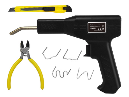 Zgrzewarka pistolet do tworzyw sztucznych (plastiku) + 400szt zszywek