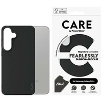 Etui CARE by PanzerGlass Fashion QI do Samsung Galaxy S25+ - czarny