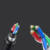 Ugreen kabel przewód AUX mini jack 3.5mm (męski) - mini jack 3,5mm (męski) 2m czarny (AV183)