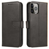 Magnet Case cover for Oppo A17 flip cover wallet stand black