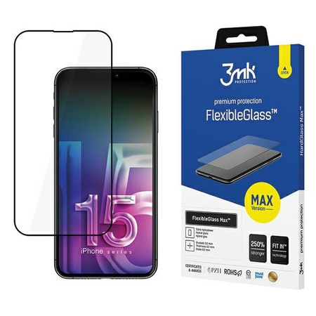 Apple iPhone 15 Pro - 3mk FlexibleGlass Max™