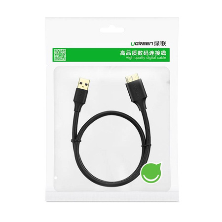 Ugreen kabel przewod USB - micro USB Typ B SuperSpeed 3.0 1m czarny (10841)