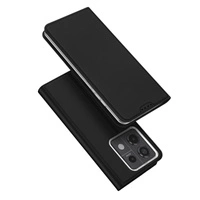 Etui Dux Ducis Skin Pro z klapką i miejscem na kartę na Xiaomi Redmi Note 13 Pro 5G - czarne