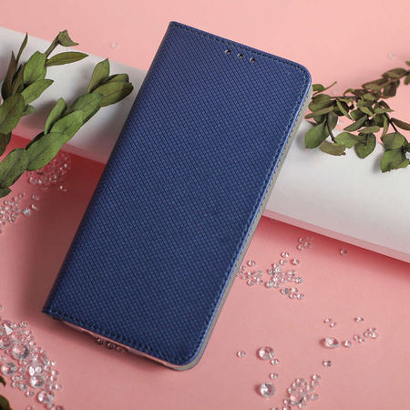 Etui Smart Magnet do Oppo Reno 10 5G / 10 Pro 5G granatowe