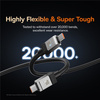 Baseus kabel CoolPlay USB-C - USB-C 2m 100W czarny