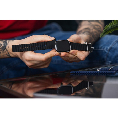 FORCELL F-DESIGN FA12 pasek / opaska do Apple Watch 38/40/41mm zólta