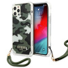 Guess GUHCP12LKSARKA iPhone 12 Pro Max 6,7" zielony/khaki hardcase Camo Collection