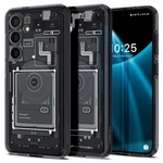 Spigen Ultra Hybrid case for Samsung Galaxy S24 - dark gray (Zero One pattern)