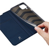 Schutzhülle SAMSUNG GALAXY M53 5G mit einem Flip Dux Ducis Skin Leder navy blau