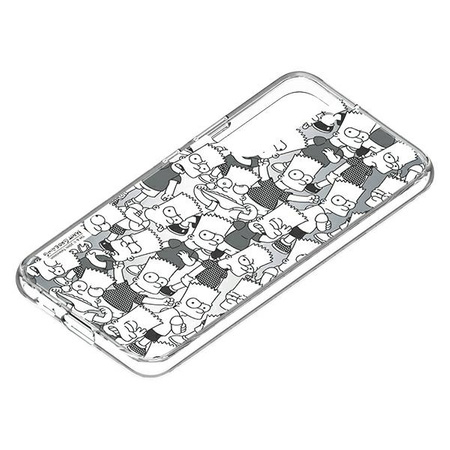 Panel Samsung GP-TOU021HOOJW do etui Frame Cover do Galaxy S22+ Simpsons biały/white