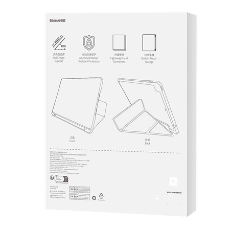 Case APPLE IPAD 10.2 Baseus Minimalist gray