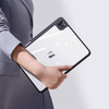 Dux Ducis Magi Case für iPad Pro 12.9 &#39;&#39; 2021/2020/2018 Smart Cover Case mit Ständer und Aufbewahrung für Apple Pencil Schwarz