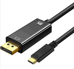 Kabel Typ C męski do DisplayPort 1.4 męski 8K 60Hz ART oem C5-2 1,8m