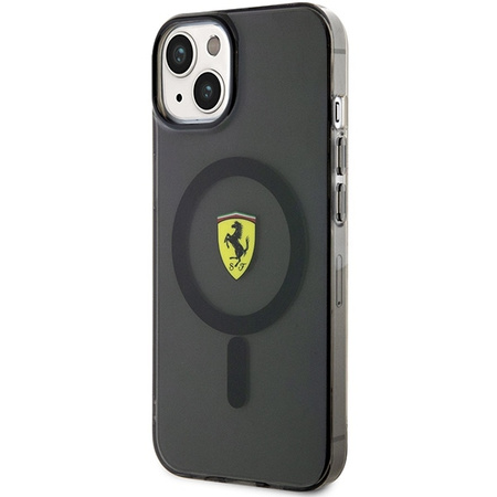 Ferrari FEHMP14MURKK iPhone 14 Plus 6,7" schwarz/schwarz Hardcase Translucent Magsafe