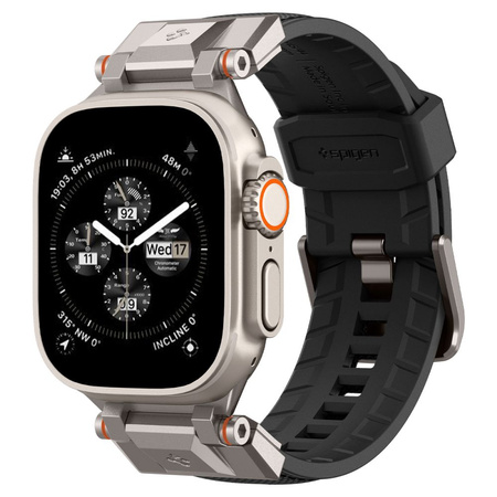 Schutzhülle APPLE WATCH 4 / 5 / 6 / 7 / 8 / SE / ULTRA (42 / 44 / 45 / 49 MM) Spigen Durapro Armor schwarz