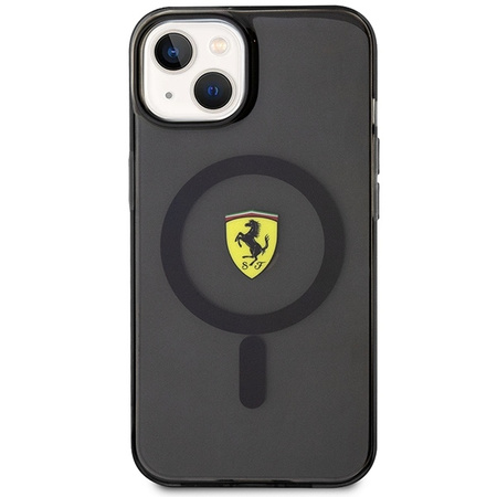 Ferrari FEHMP14MURKK iPhone 14 Plus 6.7" black/black hardcase Translucent Magsafe