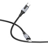 Borofone Kabel BX101 Creator - Typ C na Typ C - 60W 3A 1 metr czarny